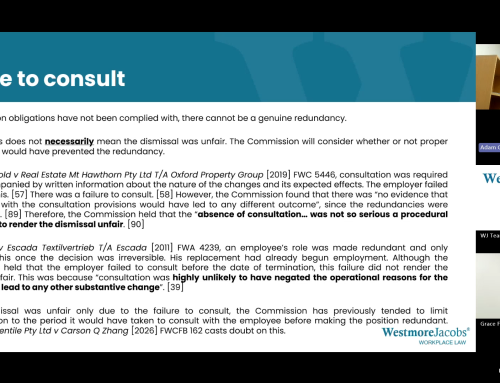 Webinar: Revisiting Restructures & What’s Changed